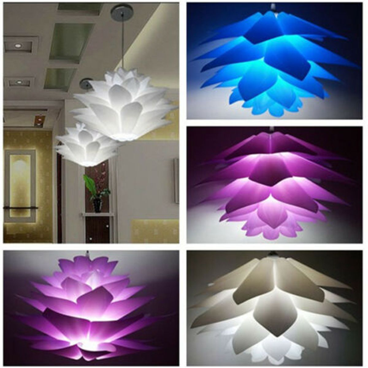 7-Colors-DIY-Lotus-Chandelier-Shape-Ceiling-Pendant-Light-Lampshade-Home-Decor-1720633-3