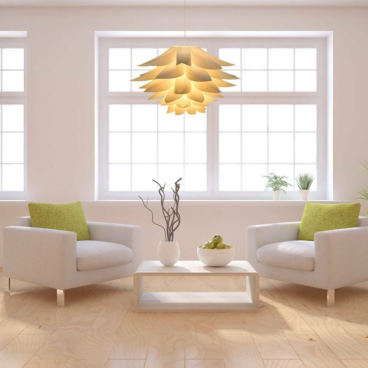7-Colors-DIY-Lotus-Chandelier-Shape-Ceiling-Pendant-Light-Lampshade-Home-Decor-1720633-8