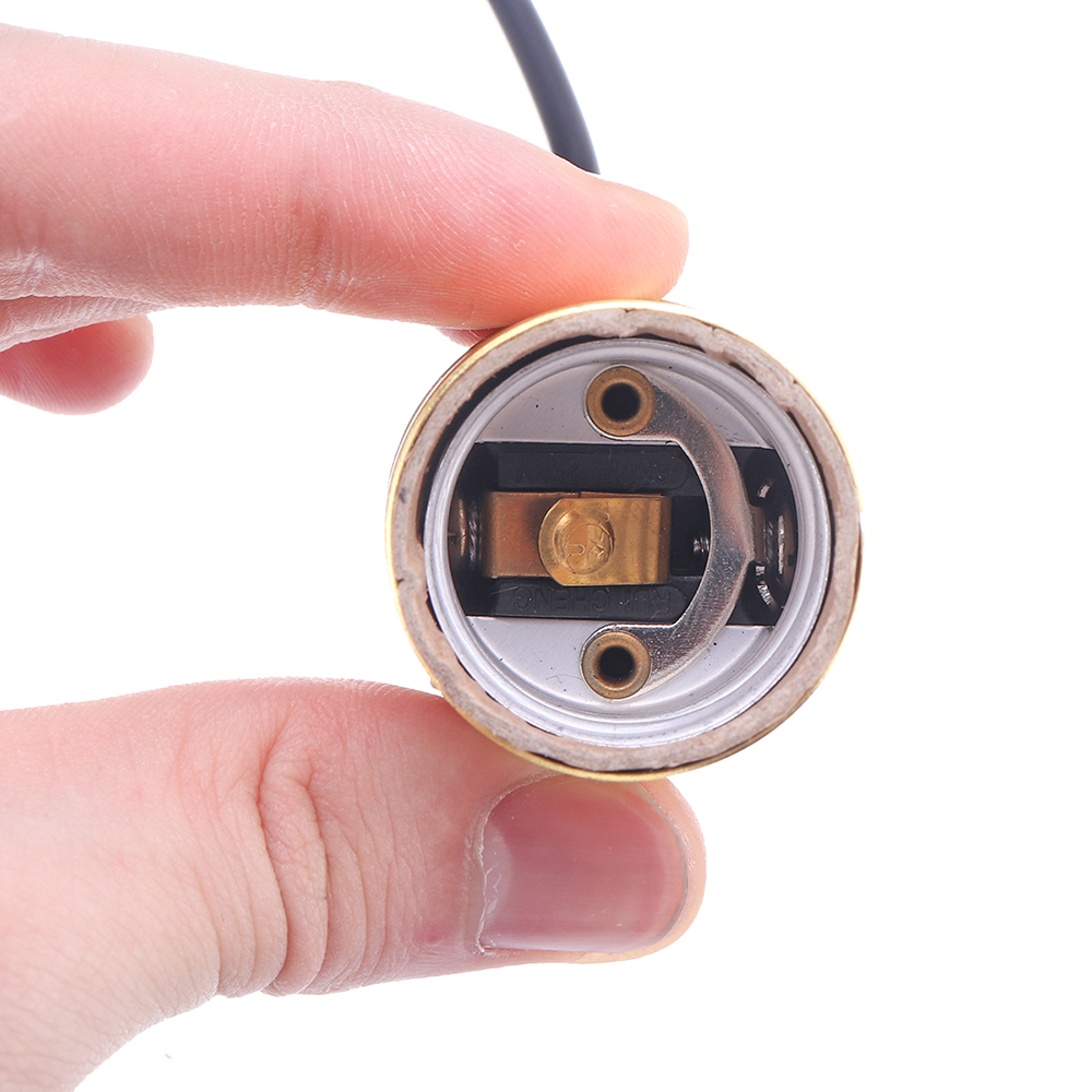 AC110V-220V-E27-Golden-Vintage-Edison-Lamp-Holder-Pendant-Bulb-Adapter-Socket-without-Switch-1450331-6