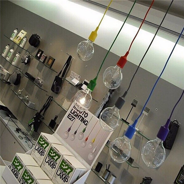 Colorful-E27E26-Silicone-Ceiling-Lamp-Holder-Light-Socket-Customize-Rope-Cord-1035820-9