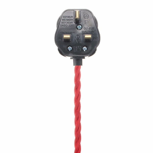E27-3M-Vintage-Fabric-Flex-Cable-Plug-In-Pendant-Lamp-Light-Socket-Holder-Bulb-1054260-5
