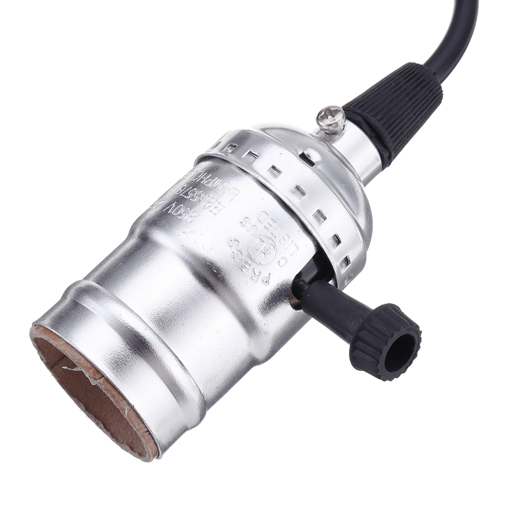 E27-Vintage-Sliver-Edison-Light-Socket-Lamp-Holder-Pendant-Bulb-Adapter-with-Switch-1450396-4