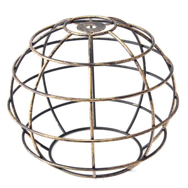 Iron-Vintage-Ceiling-Light-Fitting-Lamp-Bulb-Sphere-Shape-Cage-Bar-Cafe-Lampshade-1079659-4