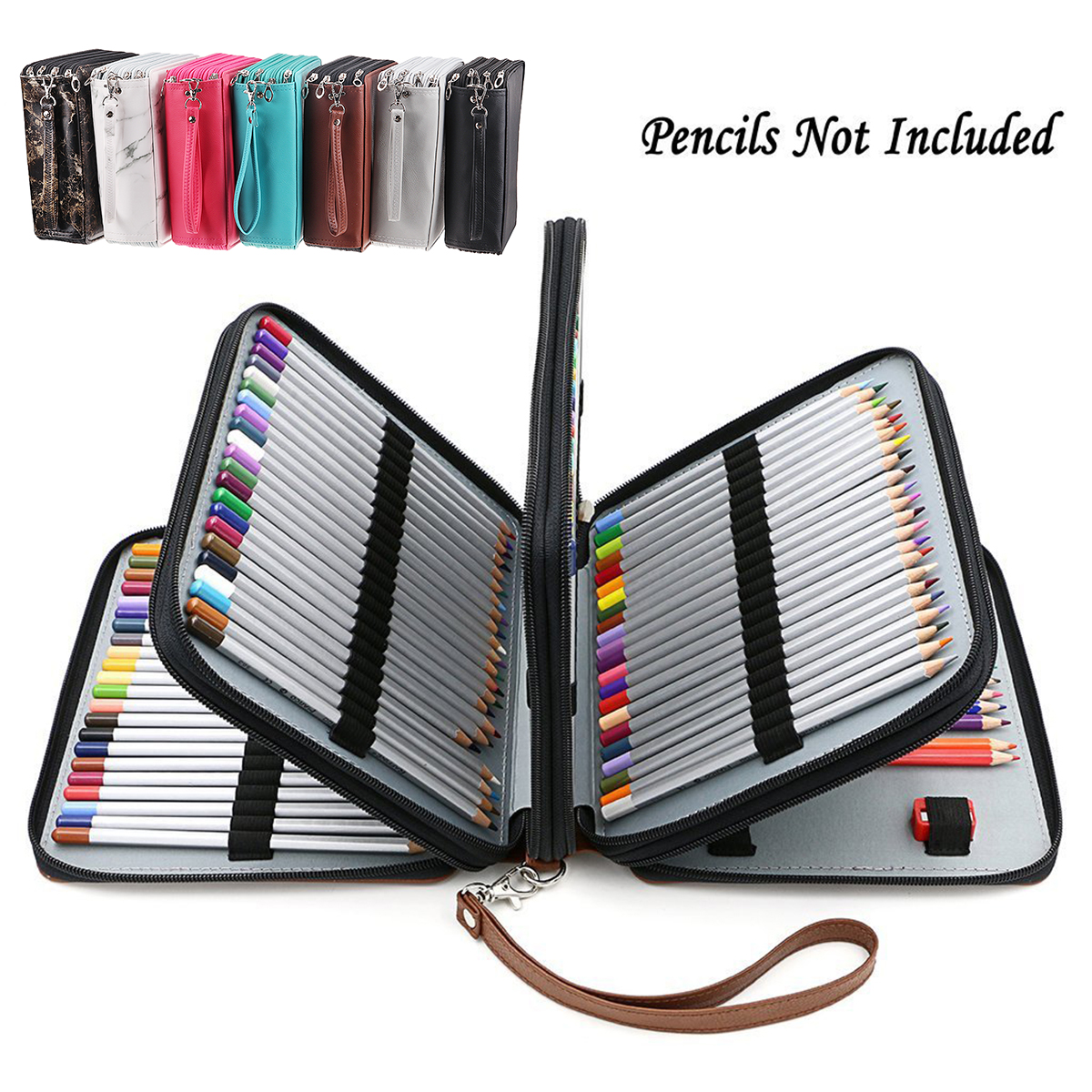 1-Piece-168-Slots-Colored-Pencil-Case-Large-Capacity-Soft-PU-Leather-Pencils-Holder-Organizer-with-C-1635702-5