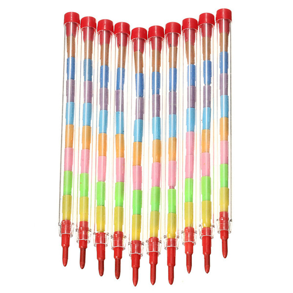10Pcs-Colored-Crayons-Pencil-Set-10-Colors-Free-Combination-Wax-Nontoxic-Kid-Filler-For-Children-Stu-1050732-5
