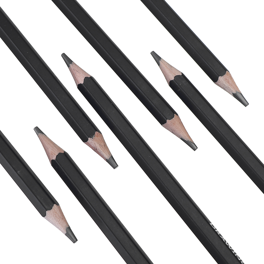 12-Pcs-6B8B10B-Art-Pencil-Set-Pre-sharpened-Wood-Soft-Medium-Hard-Carbon-Graphite-Pen-Office-School--1659756-11