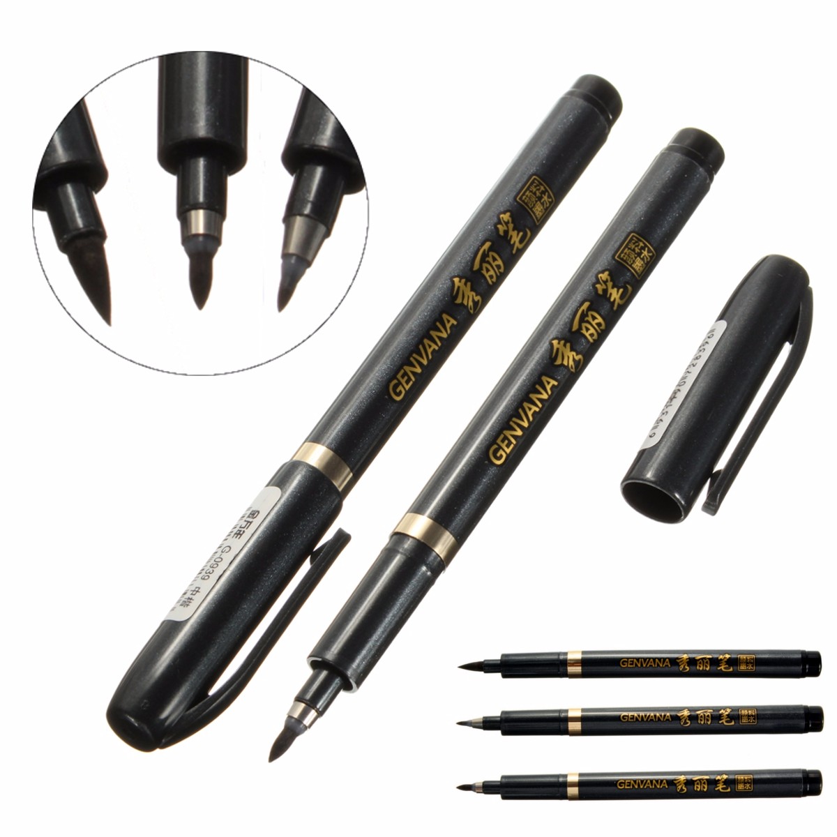 1Pcs-Soft-Brush-Head-Chinese-Calligraphy-Pen-Writing-Art-Script-Painting-Brush-Pen-LMS-Three-Size-1309026-4
