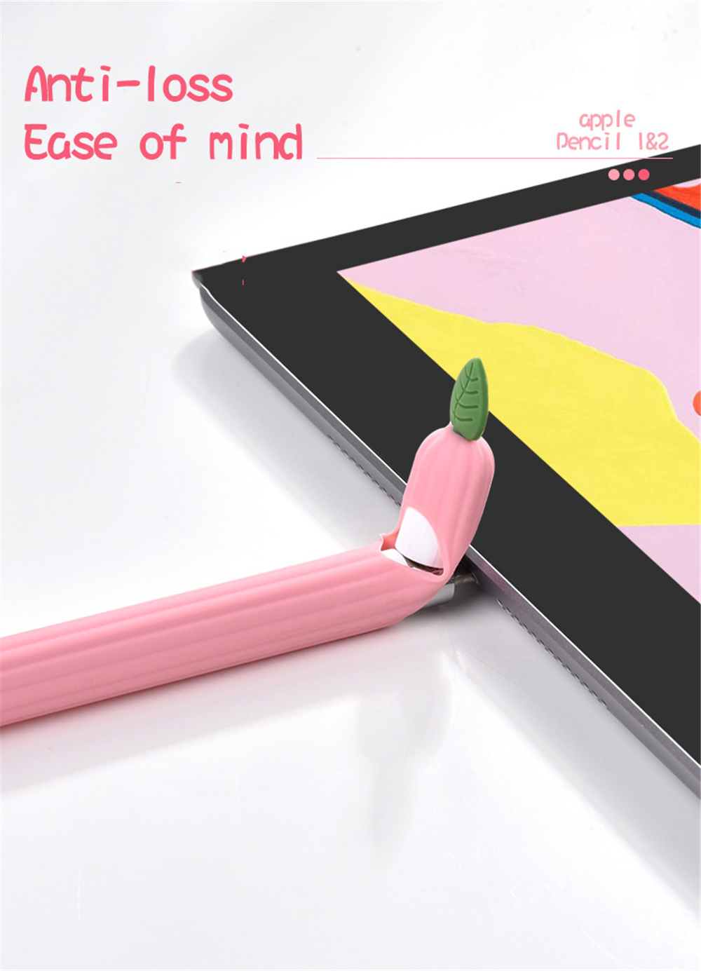 1pc-Silicone-Protective-Sleeve-Anti-Slip-Lovely-Apple-Protective-Pen-Case-Tablet-Touch-Pen-For-Apple-1798718-6