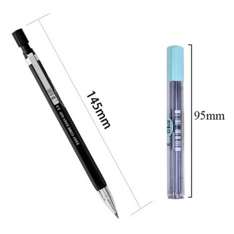 20mm-Mechanical-Pencil-2B-Thick-Refill-for-Writing-Kids-Girls-Gift-School-Supplies-Stationery-1659778-10