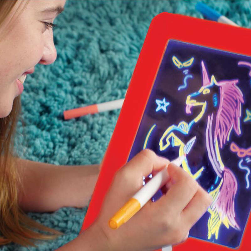 3D-Drawing-Board-LED-Writing-Tablet-Board-For-Plastic-Creative-Art-With-Pen-Brush-Children-Clipboard-1560212-2