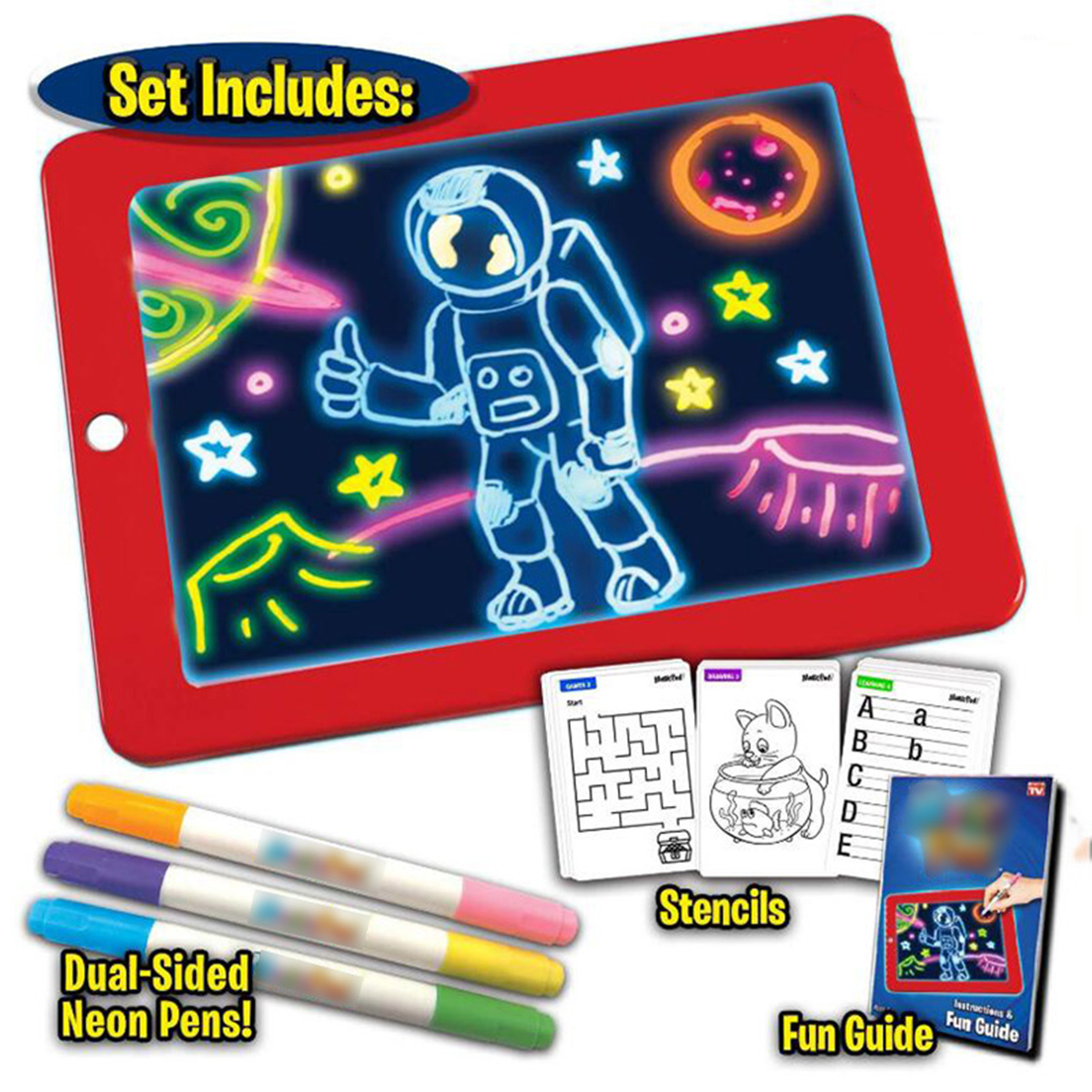 3D-Drawing-Board-LED-Writing-Tablet-Board-For-Plastic-Creative-Art-With-Pen-Brush-Children-Clipboard-1560212-3