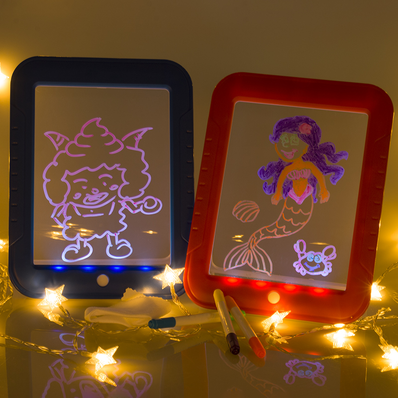 3D-Drawing-Board-LED-Writing-Tablet-Board-For-Plastic-Creative-Art-With-Pen-Brush-Children-Clipboard-1560212-8
