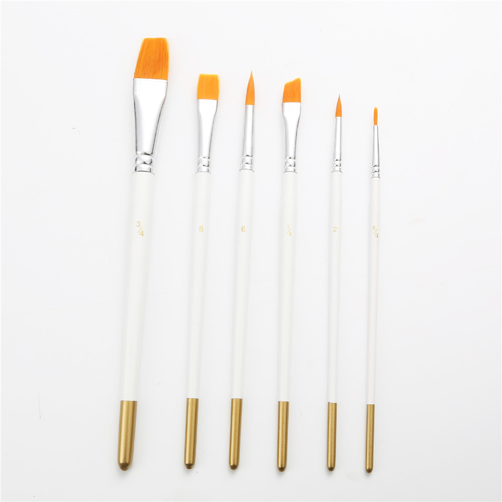 6pcs-White-Pole-Wooden-Nylon-Paint-Brushes-Set-Multi-function-Watercolor-Oil-Paint-Brush-Set-Art-Pai-1704332-4