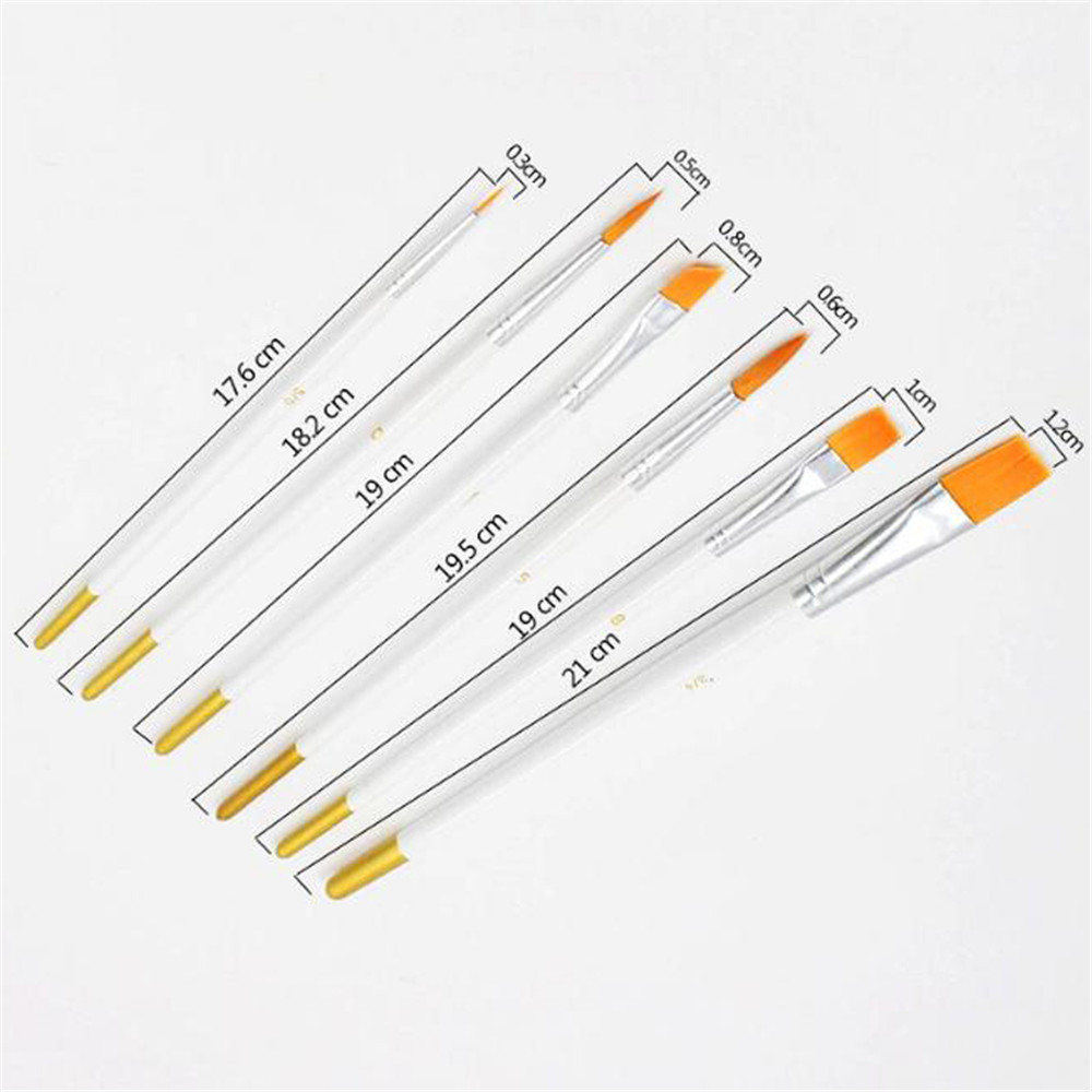 6pcs-White-Pole-Wooden-Nylon-Paint-Brushes-Set-Multi-function-Watercolor-Oil-Paint-Brush-Set-Art-Pai-1704332-6