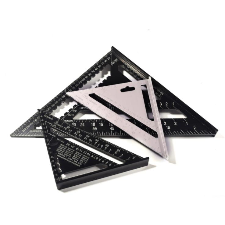 7-Inch-English-Triangle-Ruler-17CM-30CM-Metric-Triangle-Ruler-Angle-Protractor-Metal-Speed-Square-Me-1474107-2