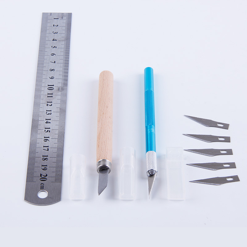 A4-Cutting-Mat-Set-Thicken-PVC-Art-Carving-Pad-Ruler-Carving-Tools-Utility-Cutter-Hand-Art-Work-Pape-1627578-8