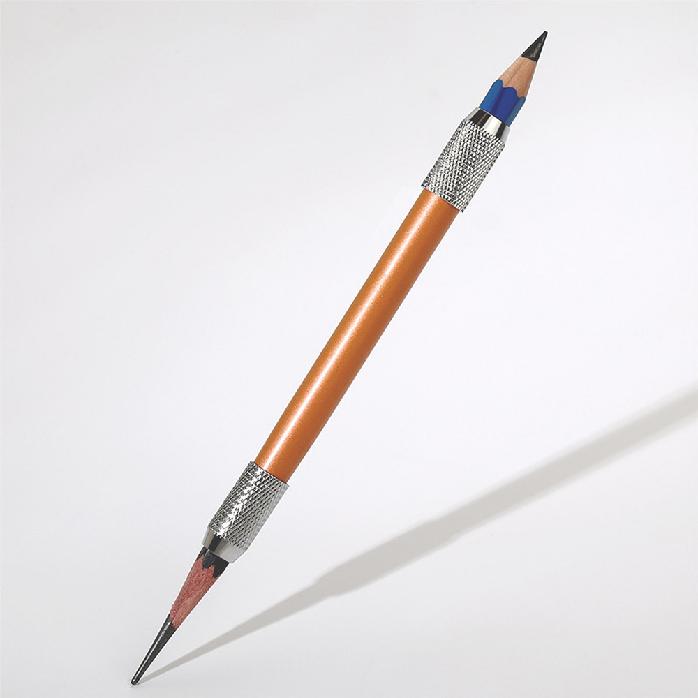Adjustable-Double-Heads-Colors-Metal-School-Office-Art-Write-Tool--Sketch-Pencil-Extender-Holder-1704830-7