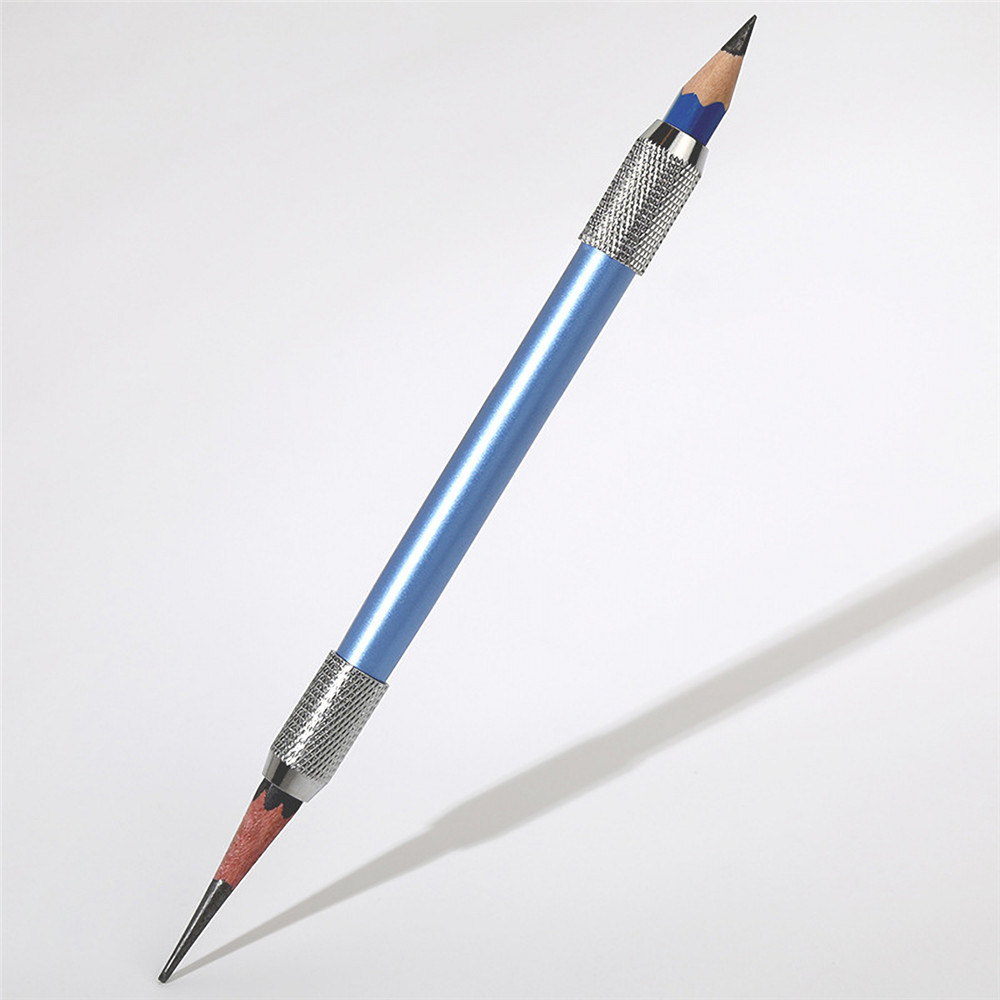 Adjustable-Double-Heads-Colors-Metal-School-Office-Art-Write-Tool--Sketch-Pencil-Extender-Holder-1704830-8