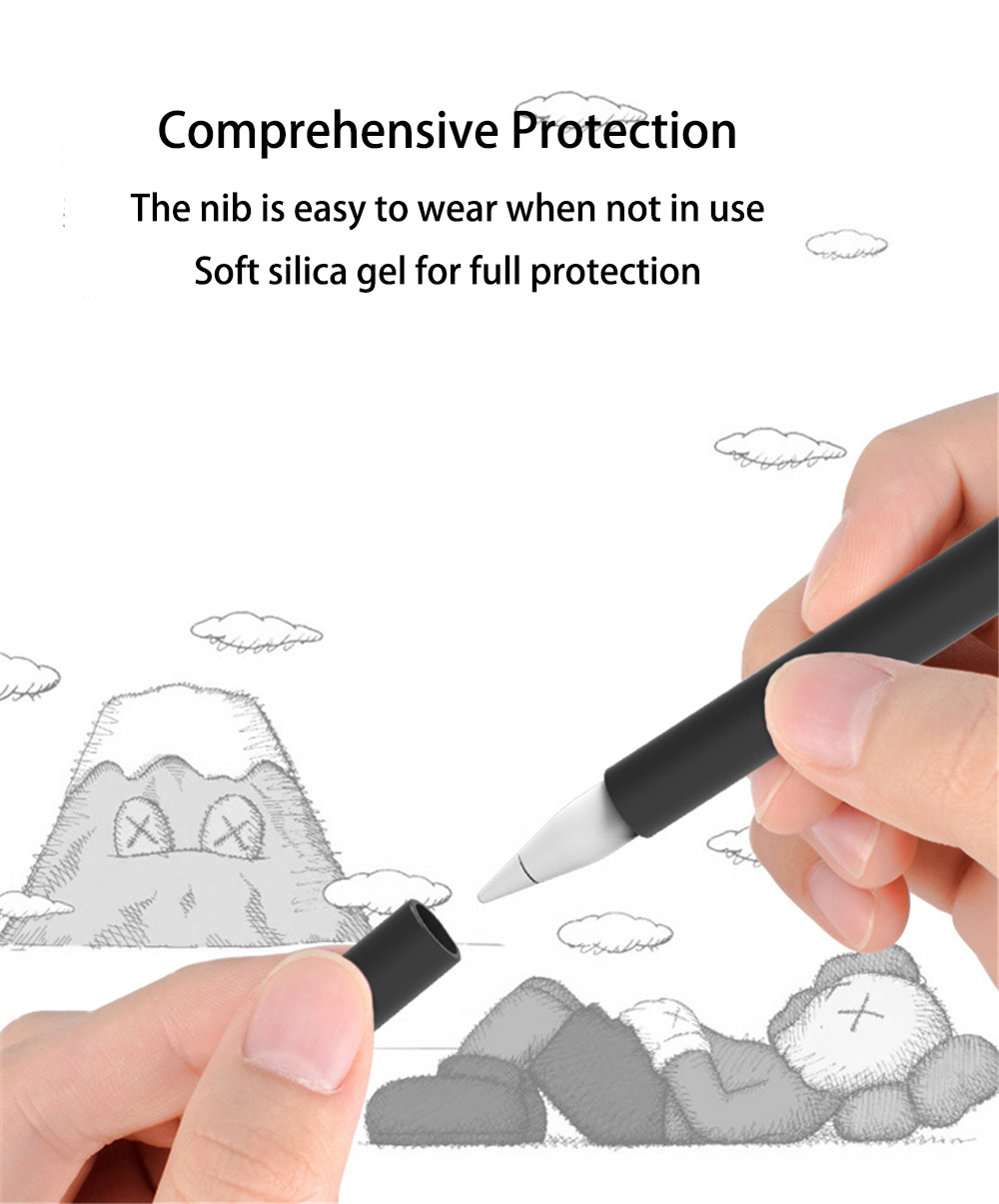 Anti-scroll-Pencil-Silicone-Protective-Pouch-Cap-Cute-Cartoon-Nib-Cover-Protective-case-Skin-For-App-1735039-4