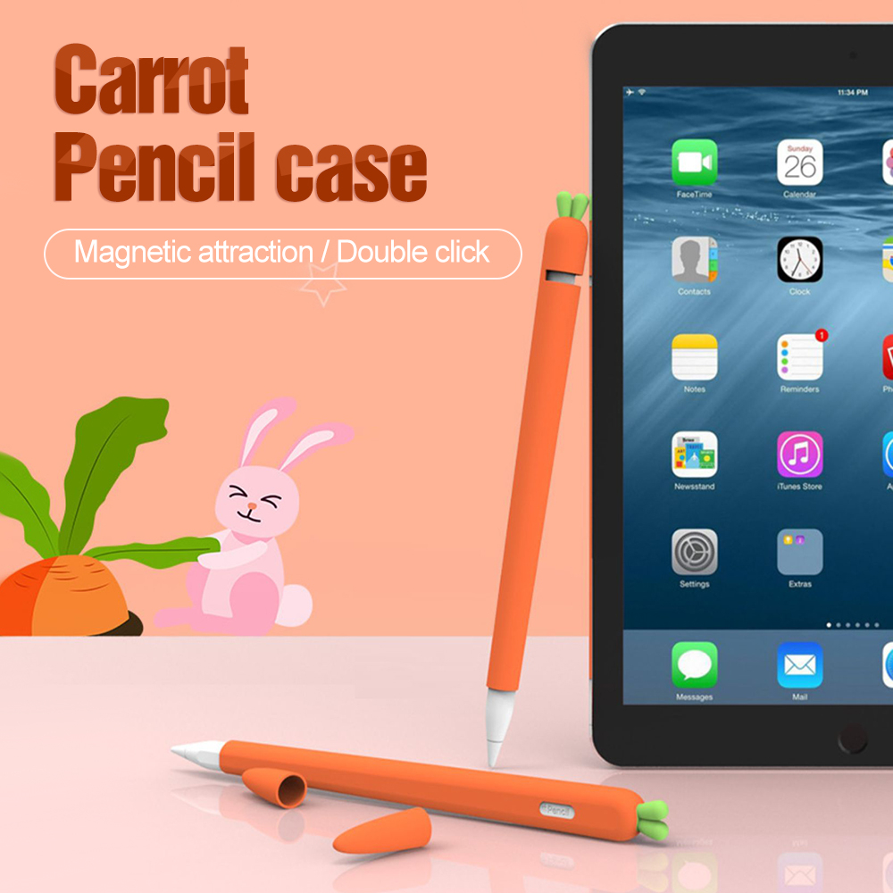 Carrot-Soft-Silicone-Protective-Pen-Case-Sleeve-Tablet-Touch-Pen-Stylus-Pencil-Case-Anti-lost-For-Ap-1734947-2