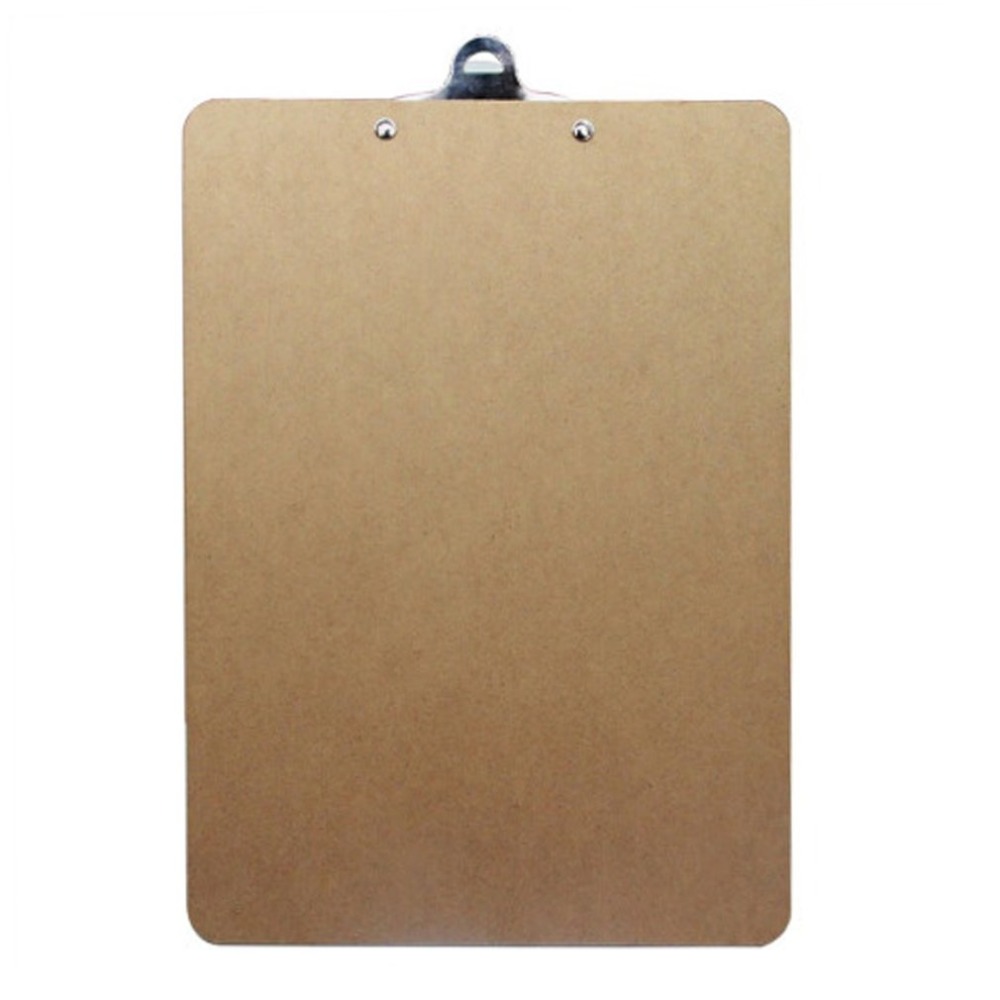 Deli-9227-A4-Wooden-Clip-Board-Portable-Writing-Board-Clipboard-Office-School-Meeting-Accessories-Wi-1588636-4