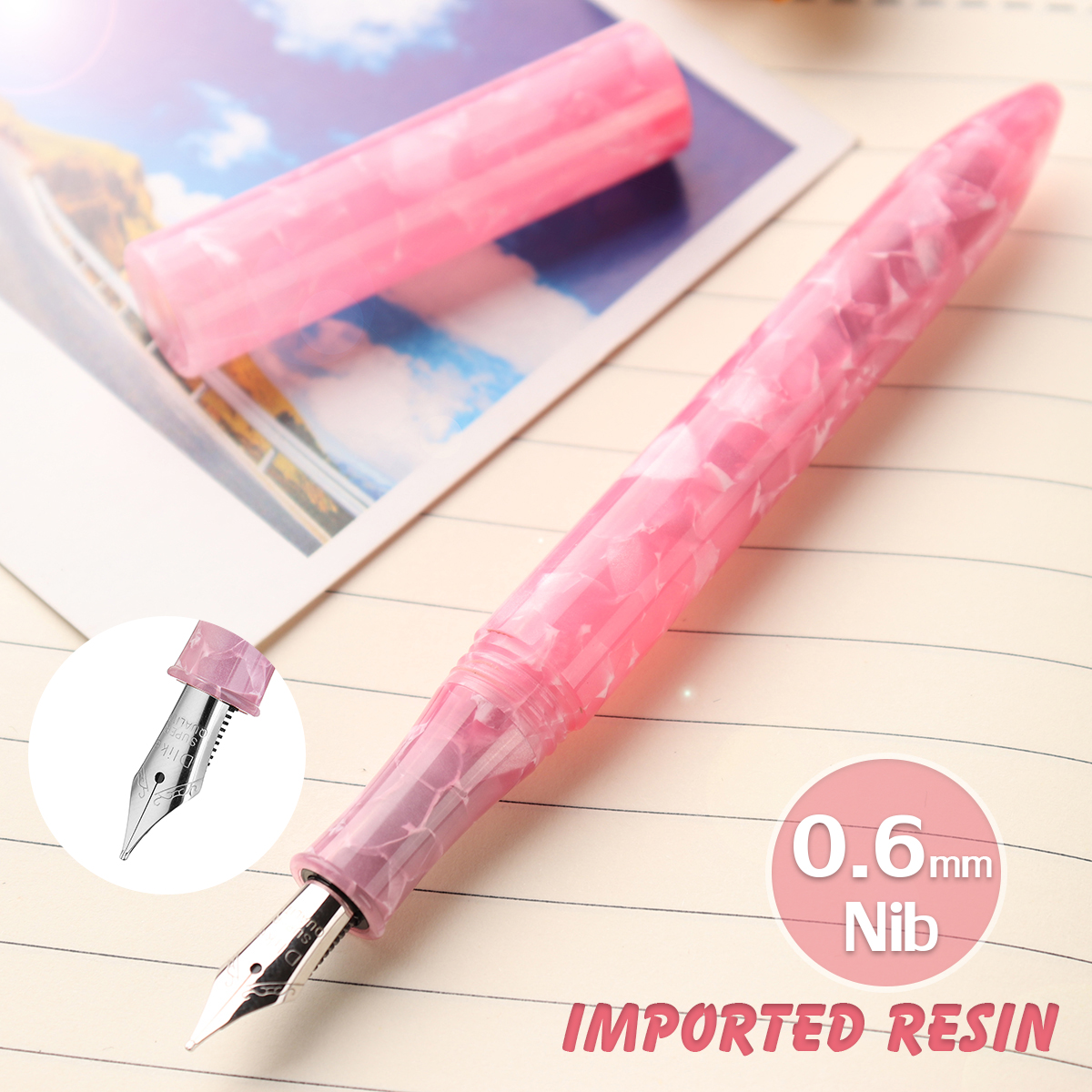 Delike-06mm-Nib-Resin-Fountain-Pen-Rotating-Ink-Calligraphy-Writing-With-Box-For-Office-School-1303281-5