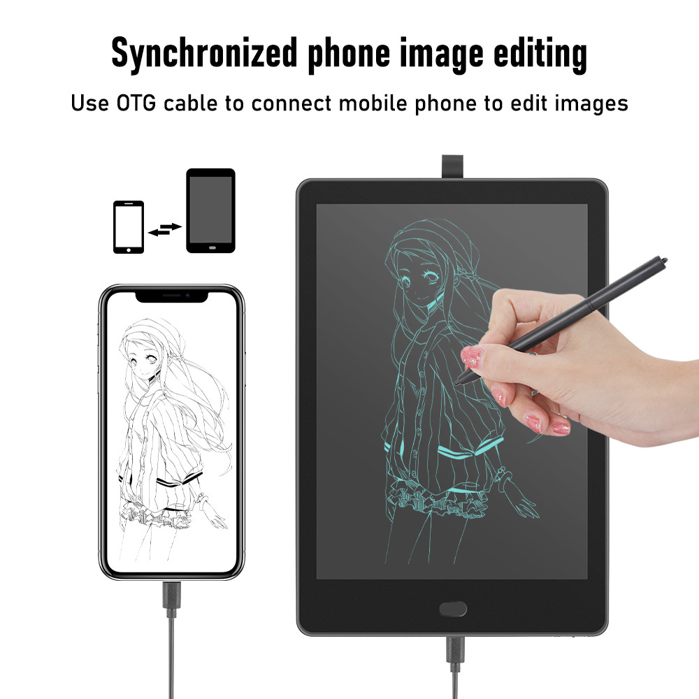 GITTSA4-1-Writing-Board-LEDLCD-Plastic-Drawing-Board-Stationer-Students-Drawing-Business-Writing-Sup-1714394-2