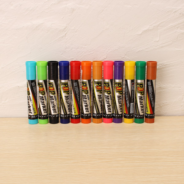 Genvana-12mm-POP-Marker-Pen-Oblique-Square-Point-Repeated-Filling-1014629-1
