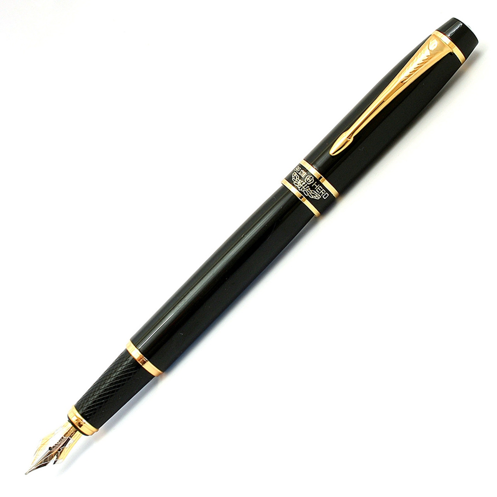Hero-7032-Fountain-Pen-05mm-Nib-Gold-Metal-Office-School-Signing-Pen-Writing-Supplies-1678217-4