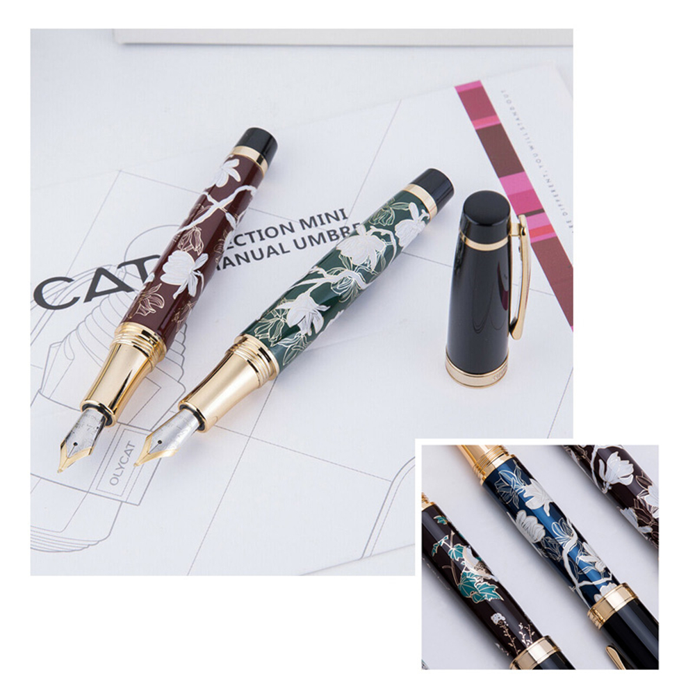 HongDian-HD1837-Fountain-Pen-Flower-Magpie-Pattern-05MM-Nib-Fountain-Pens-Gift-Office-Business-Writi-1755844-8