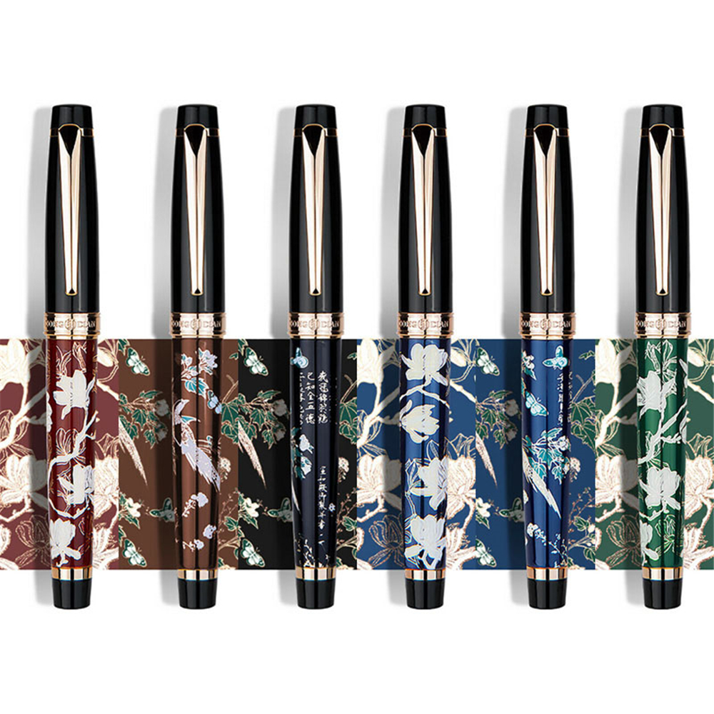 HongDian-HD1837-Fountain-Pen-Flower-Magpie-Pattern-05MM-Nib-Fountain-Pens-Gift-Office-Business-Writi-1755844-10