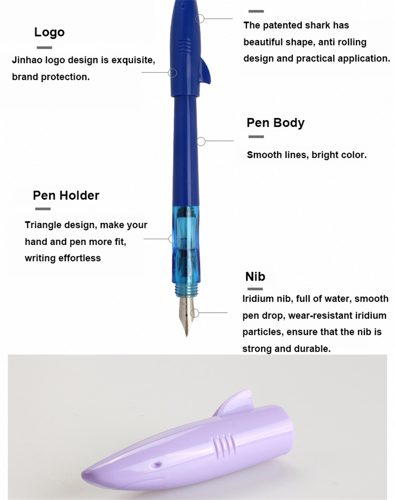 JINHAO-Shark-Series-Fountain-Pen-05mm-Fine-Nib-Shark-Shape-Pen-Cap-Design-Pen-Writing-Signing-Callig-1798045-3