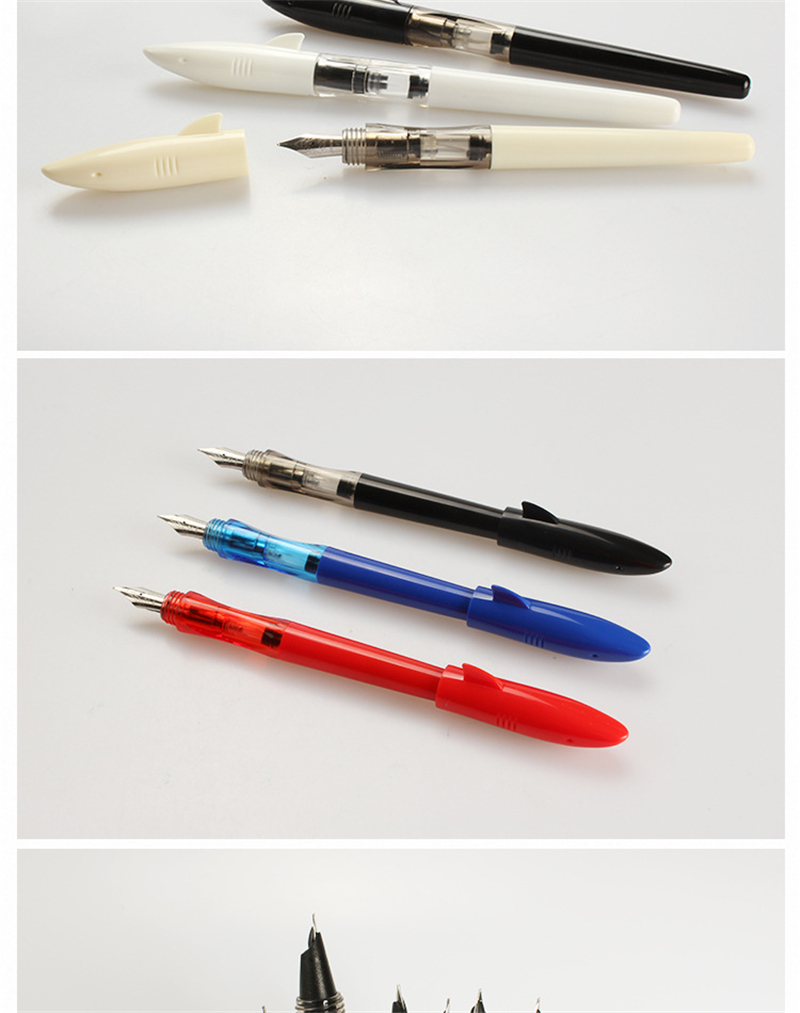 JINHAO-Shark-Series-Fountain-Pen-05mm-Fine-Nib-Shark-Shape-Pen-Cap-Design-Pen-Writing-Signing-Callig-1798045-7
