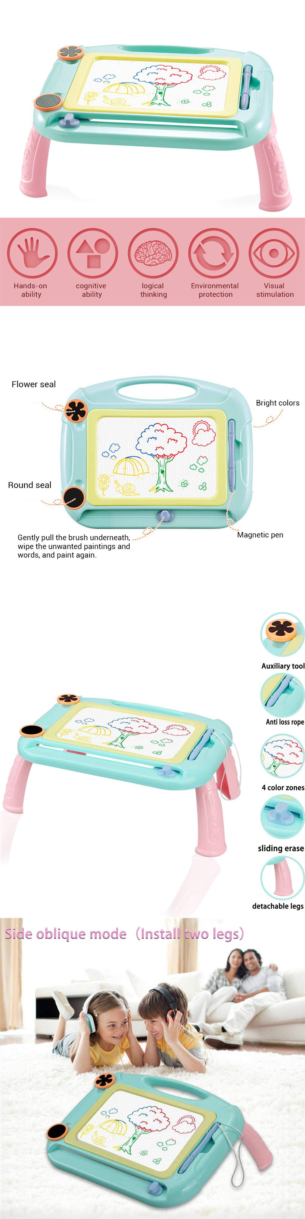 Multi-Functional-Magnetic-Drawing-Board-Desk-Painting-Doodle-Games-Writing-Painting-Pad-for-Children-1685427-1