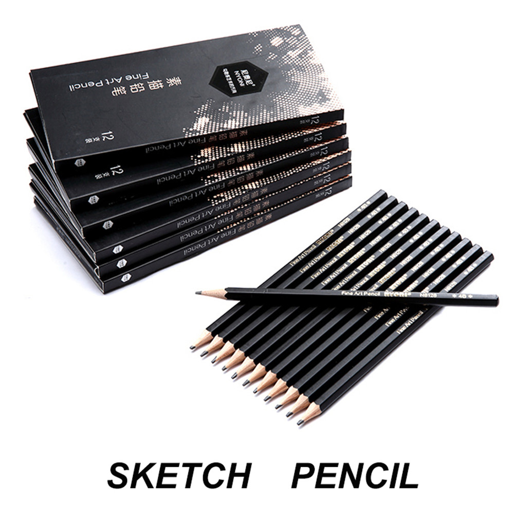NYONI-2BHB14B-Sketch-Pencil-Set-12pcsbox-Special-Drawing-Pencil-Sketch-Art-Painting-Stationery-Schoo-1725908-7