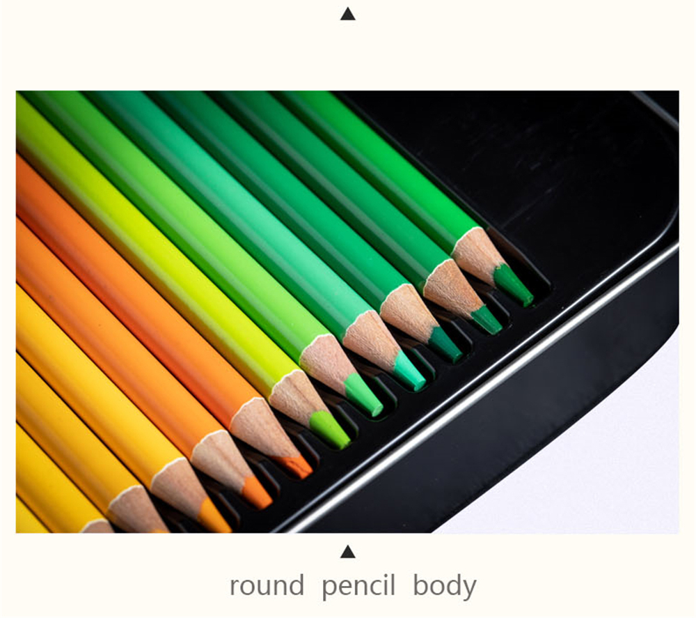 NYONI-364872120-Colors-Professional-Oil-Color-Pencil-Set-Hand-Painted-Sketching-Pen-Stationery-for-S-1803626-13