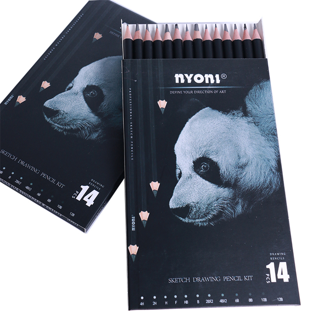 Nyoni-N3031-14pcsset-Sketching-Pencil-Beginner-Student-Professional-Full-Set-Drawing-Pencils-Art-Sta-1803358-9