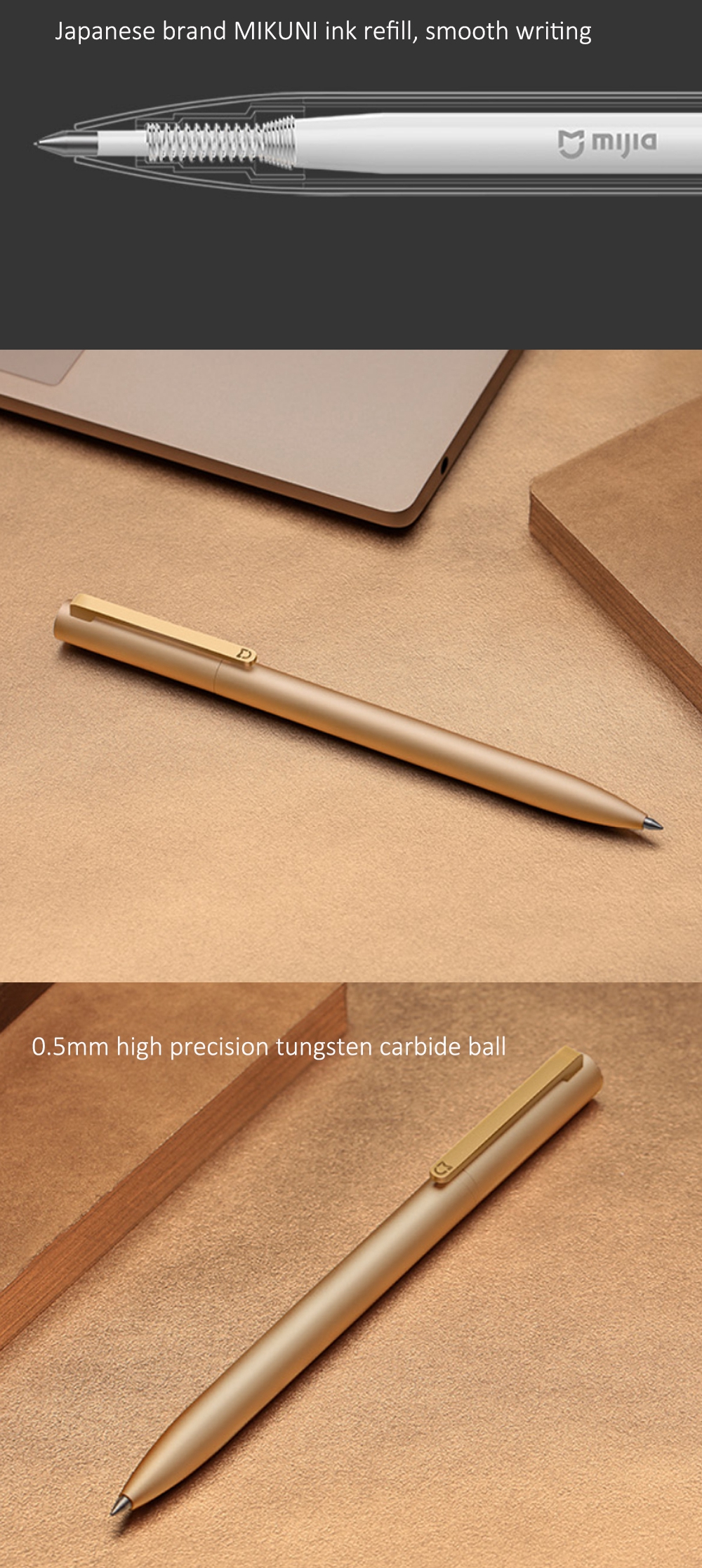 Original-Xiaomi-Mijia-05mm-Writing-Point-Sign-Pen-Gold-Mental-Signing-Pen-School-Office-Supplies-1645670-2