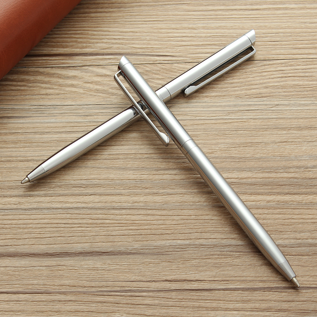 Pen-Rotating-Metal-Ballpoint-Stainless-Steel-Ball-Pen-Steel-Pen-Commercial-Stationery-School-Office--1142681-2
