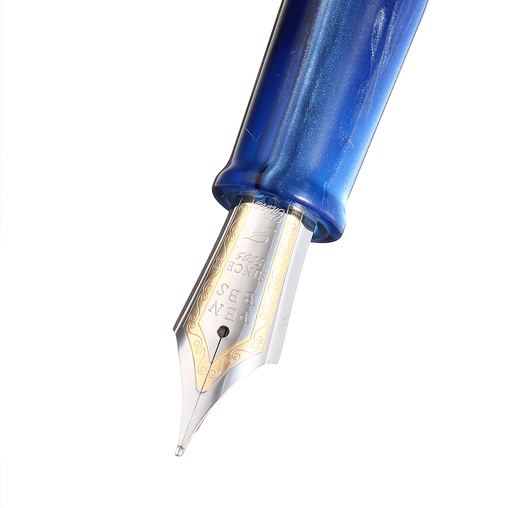 Penbbs-471-Resin-Short-Fountain-Pen-05mm-F-Nib-Protable-Writing-Signing-Pen-Gift-1652080-5