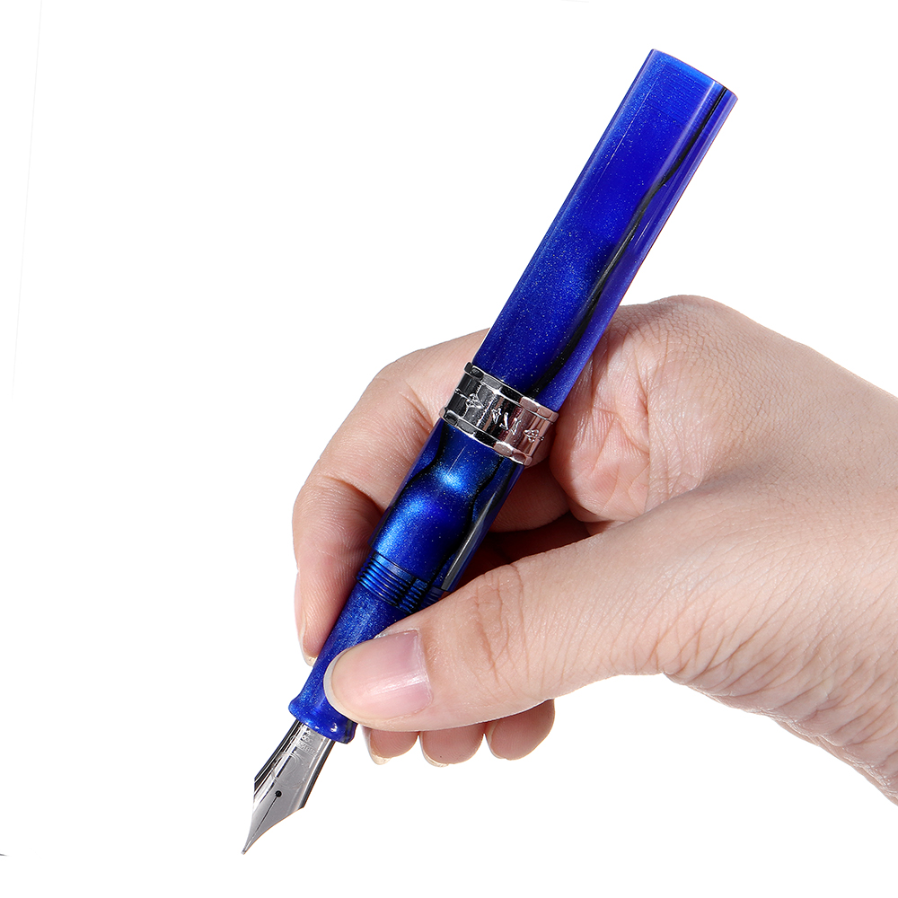 Penbbs-471-Resin-Short-Fountain-Pen-05mm-F-Nib-Protable-Writing-Signing-Pen-Gift-1652080-9