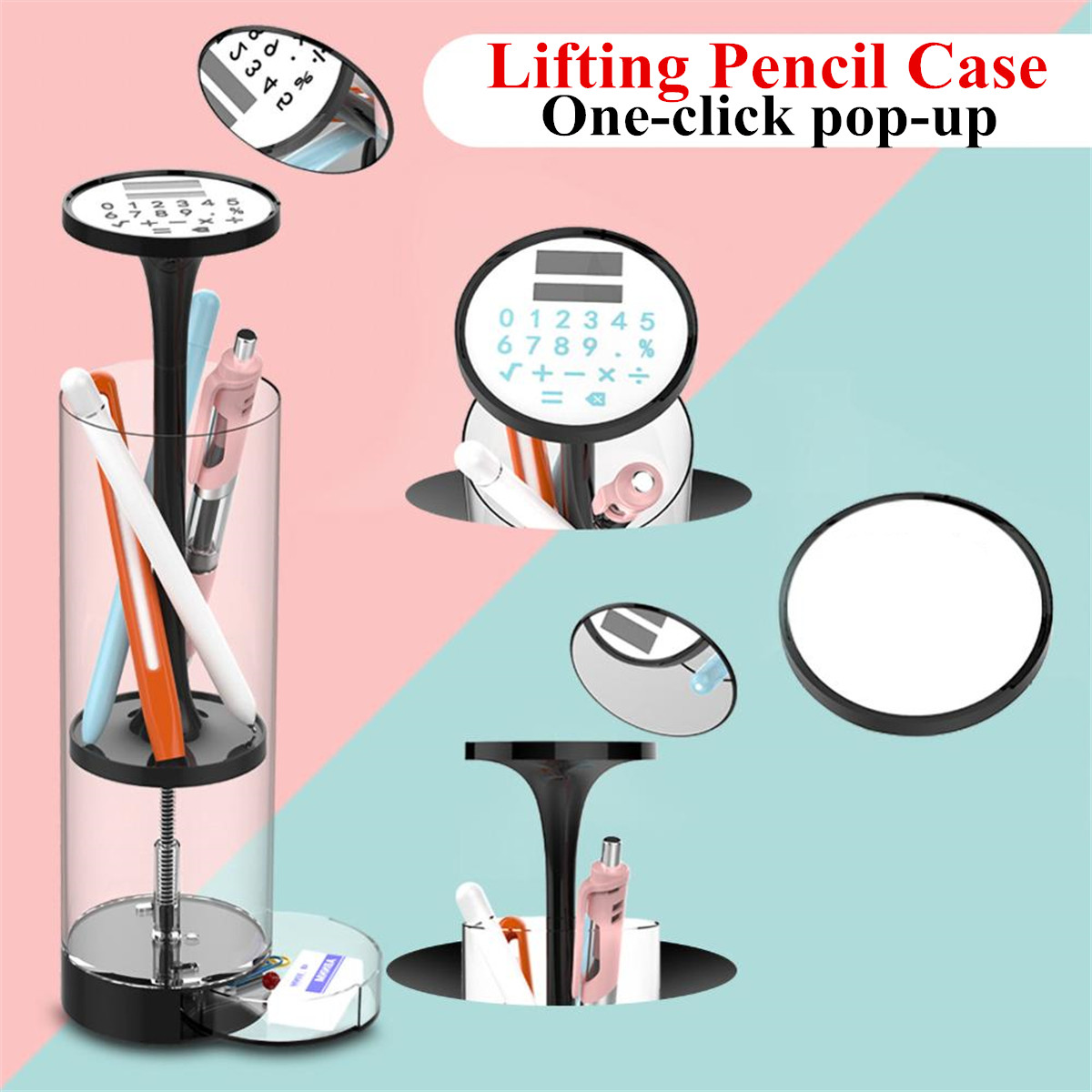 Transparent-lifting-Pencil-Case-Press-Multifunction-Pen-Box-With-Mirror-Calculator-Whiteboard-Pen-Wi-1572697-1
