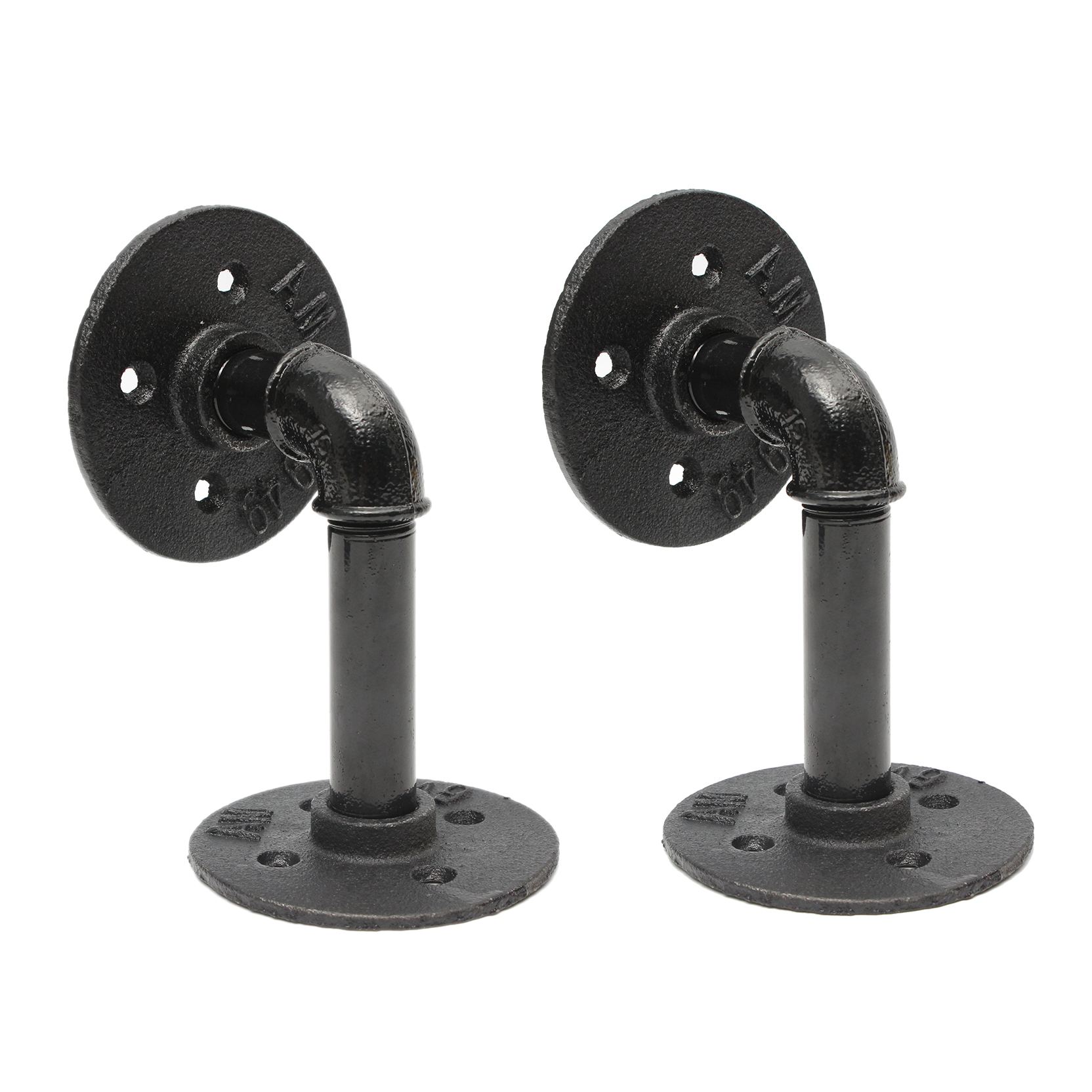 KINGSO-2pcs-Household-Wall-Mounted-Shelf-Holders-Flange-Pipe-Pipe-Shelf-Bracket-1634193-2