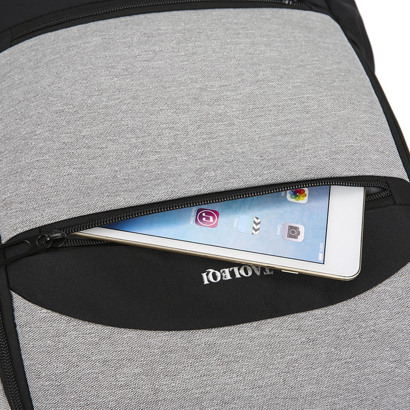 14-inch-Men-Nylon-Extension-Capacity-Multi-Pocket-Business-Macbook-Storage-Bag-Backpack-1680970-8