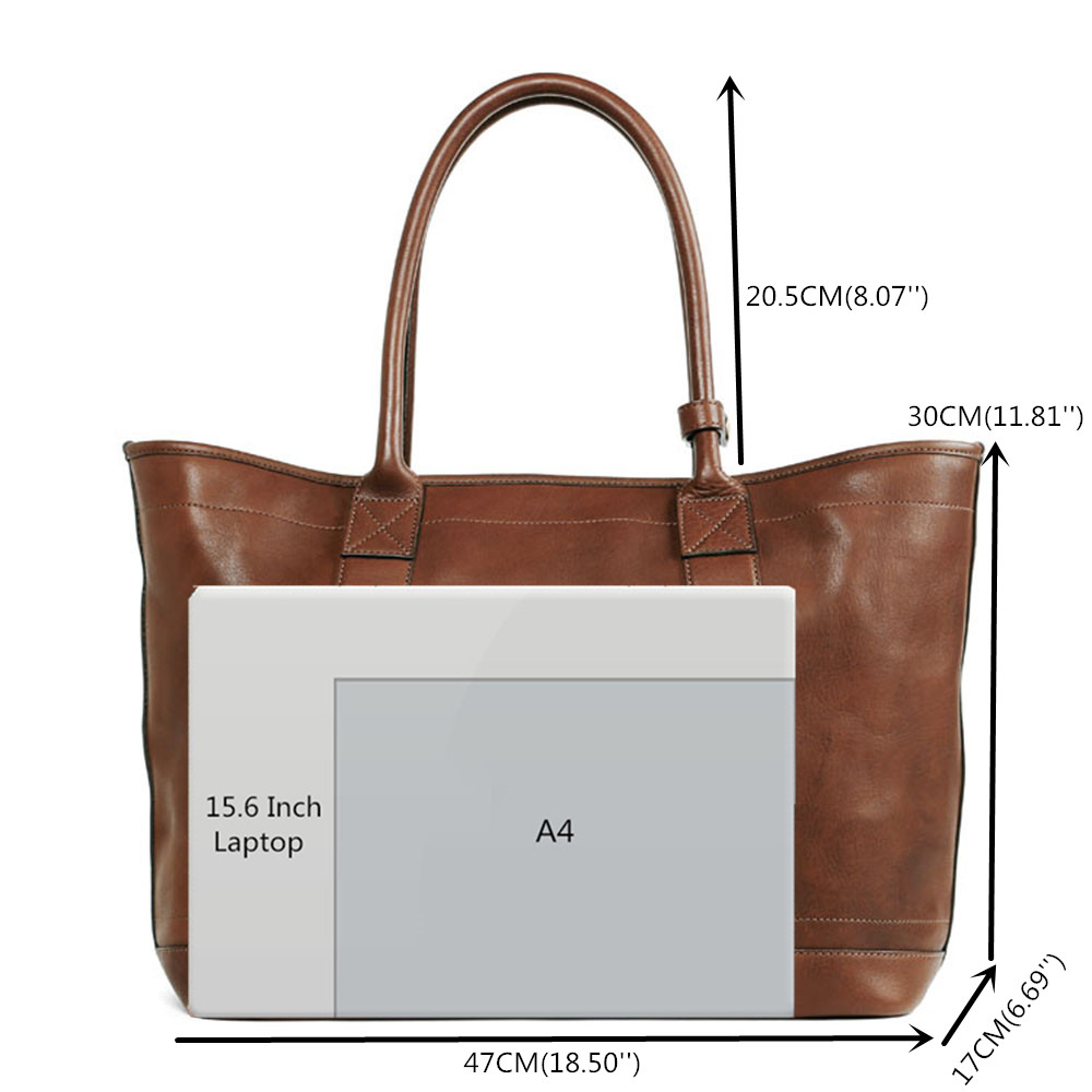 156-inch-Large-Capacity-Genuine-Leather-Macbook-Storage-Bag-Men-Briefcases-Tote-Bag-1552558-8