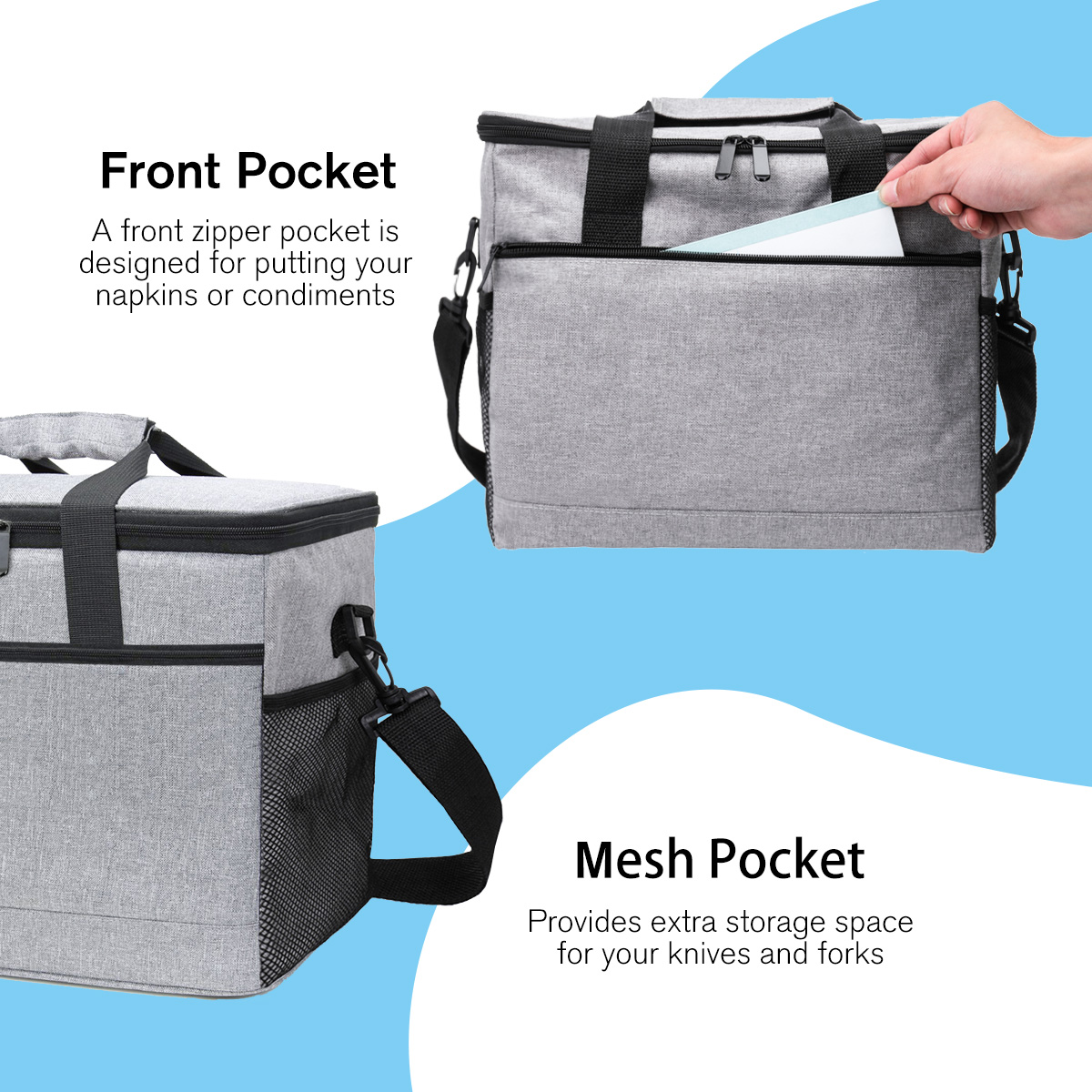 17L-33L-Waterproof-Leakproof-Large-Capacity-Insulated-Lunch-Bag-Picnic-Food-Storage-Bags-1863833-3