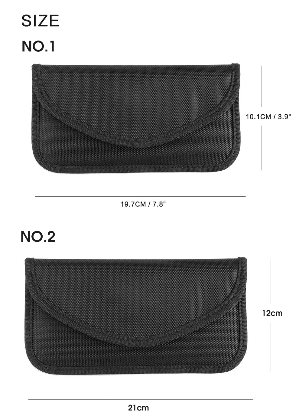 2-Pack-Signal-Blocking-Bag-GPS-RFID-Faraday-Bag-Cell-Phone-Privacy-Protection-Shield-Cage-Pouch-Wall-1816106-8