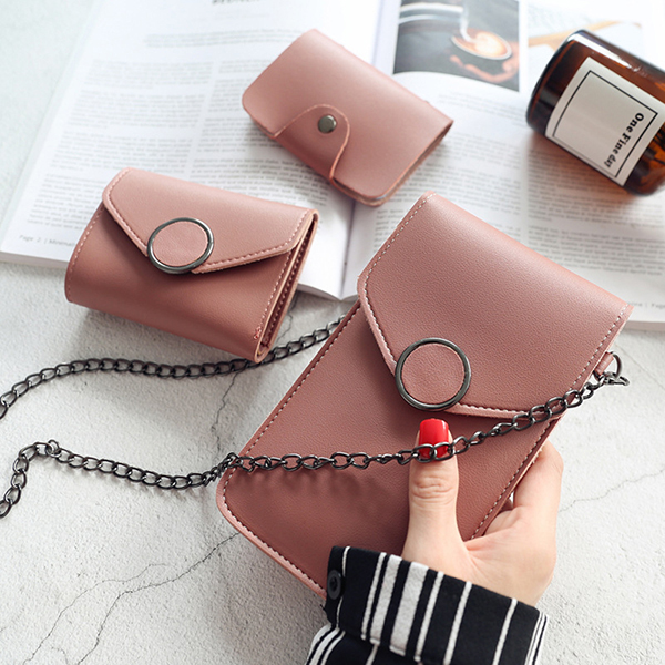 3PCS-Set-Fashion-with-Touch-Screen-Window-Mobile-Phone-Storage-Crossbody-Shoulder-Bag-Card-Holder-Pu-1319347-11