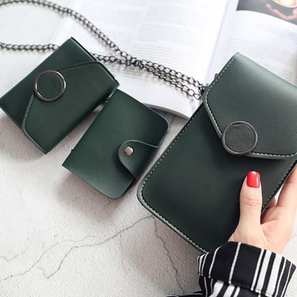 3PCS-Set-Fashion-with-Touch-Screen-Window-Mobile-Phone-Storage-Crossbody-Shoulder-Bag-Card-Holder-Pu-1319347-8