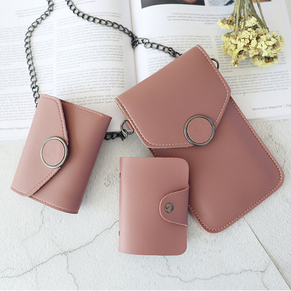 3PCS-Set-Fashion-with-Touch-Screen-Window-Mobile-Phone-Storage-Crossbody-Shoulder-Bag-Card-Holder-Pu-1319347-9
